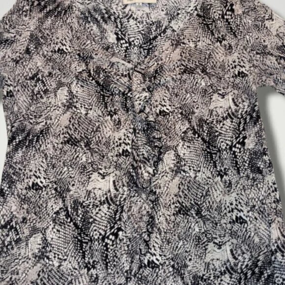 5 Piece Bundle of Purple Tops and Fringe Scarf Vintage Mix - Picture 11 of 15